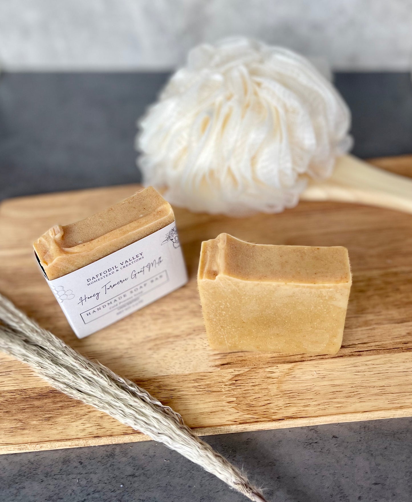 Turmeric Honey Goat Milk Soap