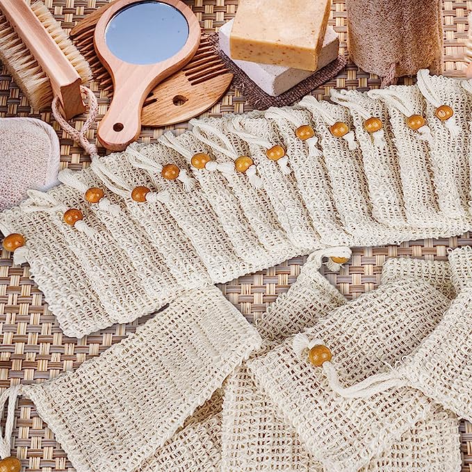 Sisal Mesh Soap Saver Bag