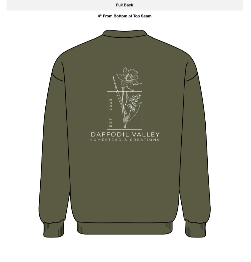 Silly Goose Crewneck Sweatshirt by Daffodil Valley