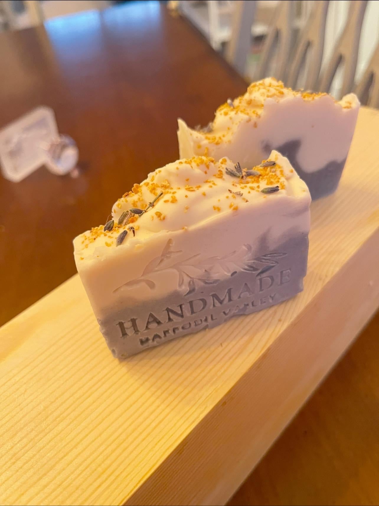 Blueberry Lemon Cupcake Soap Cold Process Soap