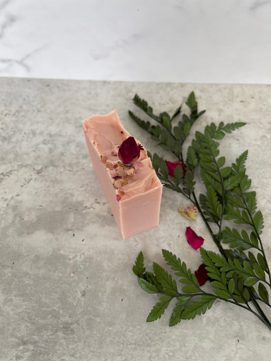 Rose & Kaolin Clay Cold Process Soap